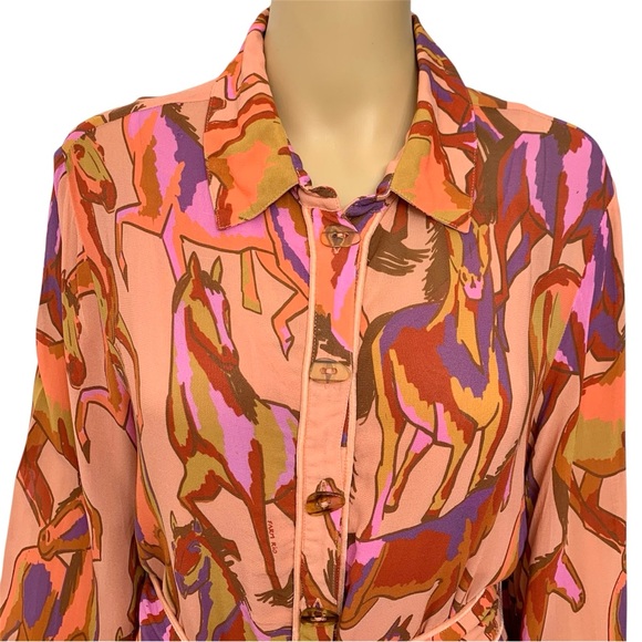 FARM Rio Multicolor Long Sleeve Dress - Picture 5 of 15